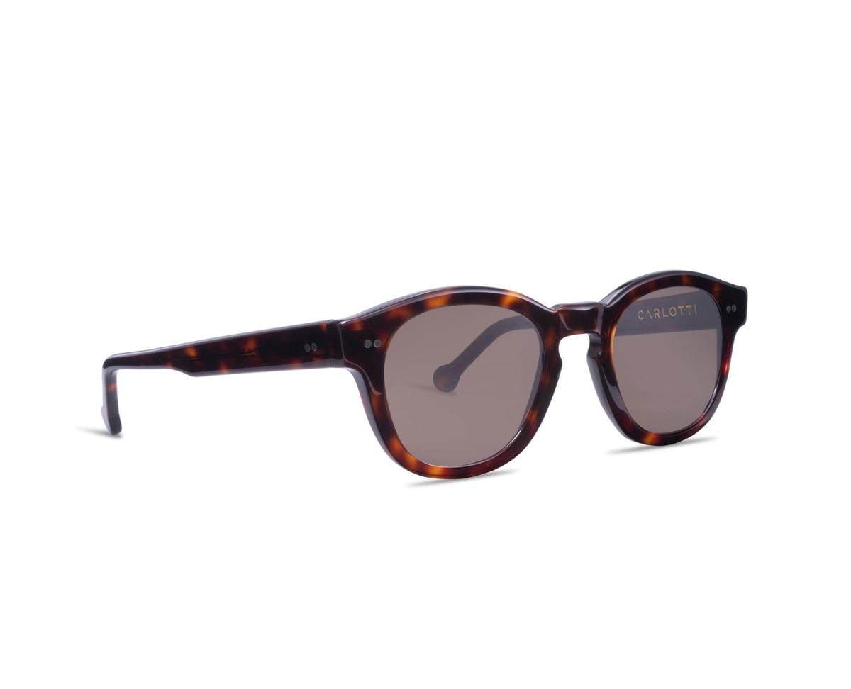 Lunettes De Soleil Unisexe Classiques écaille Marron - UV400 - Monture Plastique Carrée